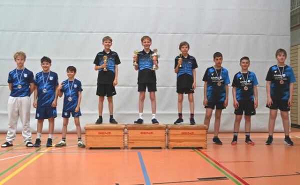 Die Sieger des Bezirkspokals Jugend U13